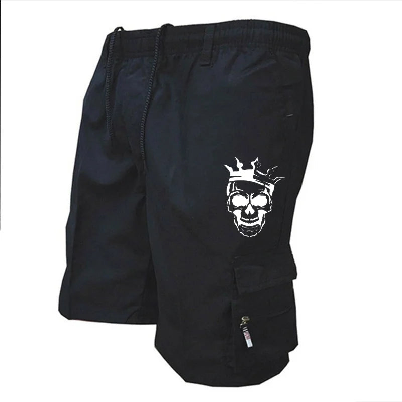 New fashionable multi-pocket men's casual shorts fitness loose casual pants camouflage tactical shorts